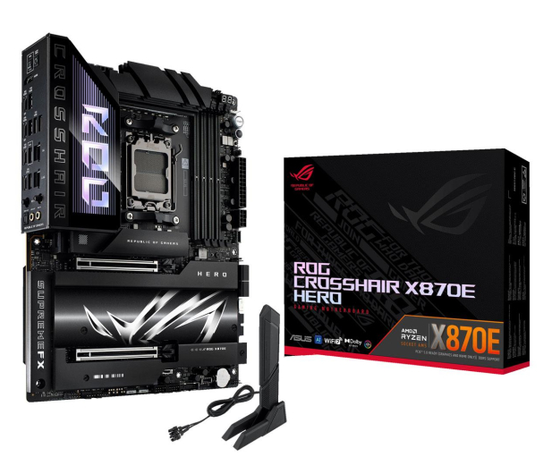 ASUS ROG CROSSHAIR X870E HERO - 1281729 - zdjęcie